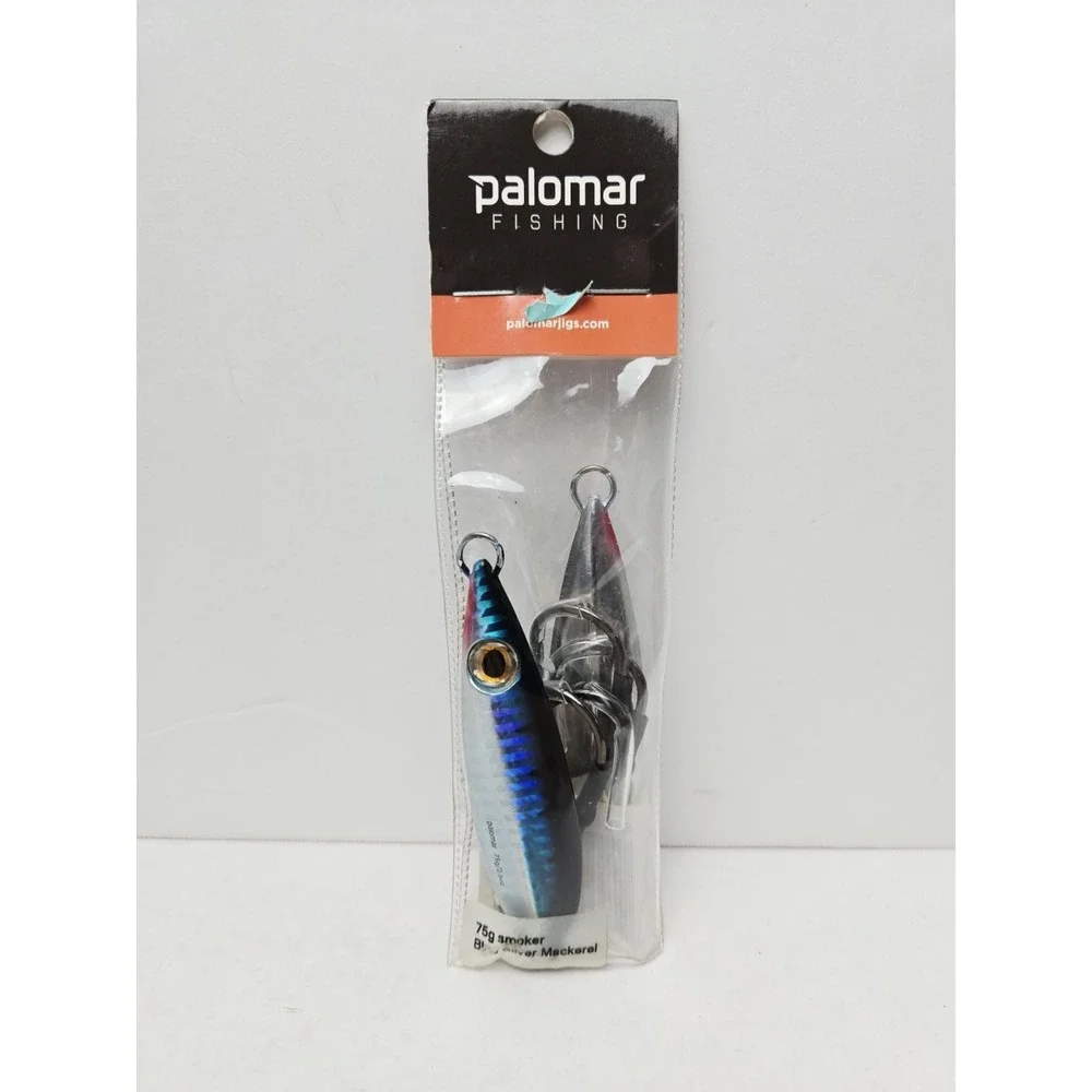 Palomar Fishing lure pair‎ Mackerel 75g smoker blue silver